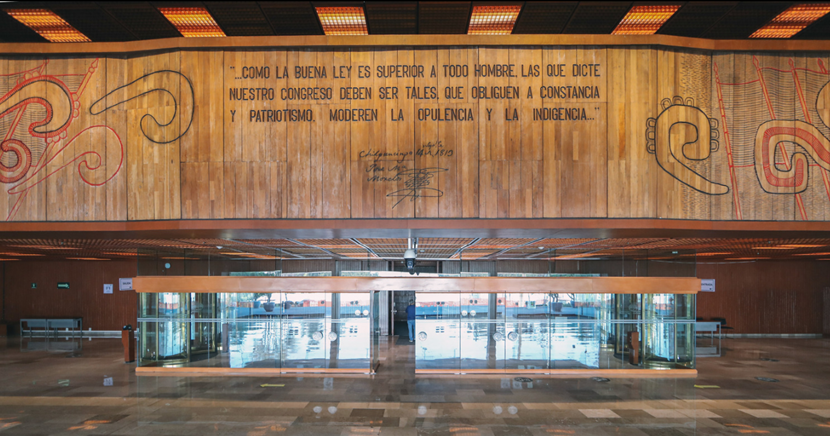 Recinto de la Cámara de Diputados